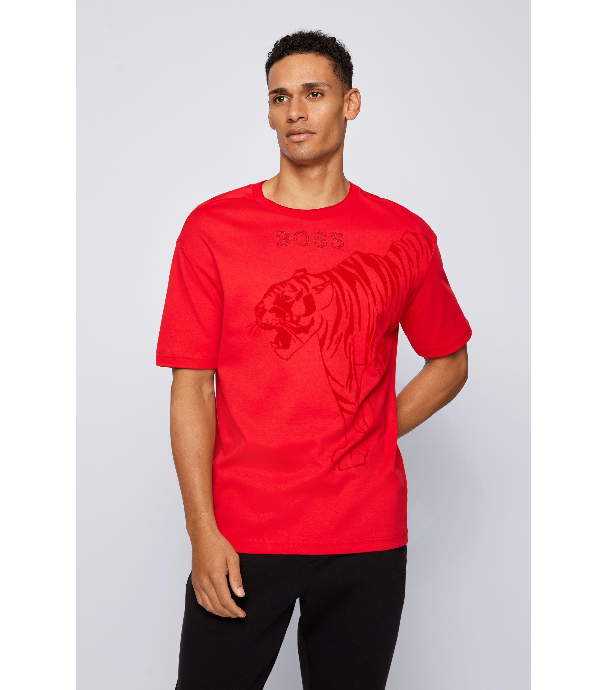 Hugo Boss Chest Logo T-Shirt Red